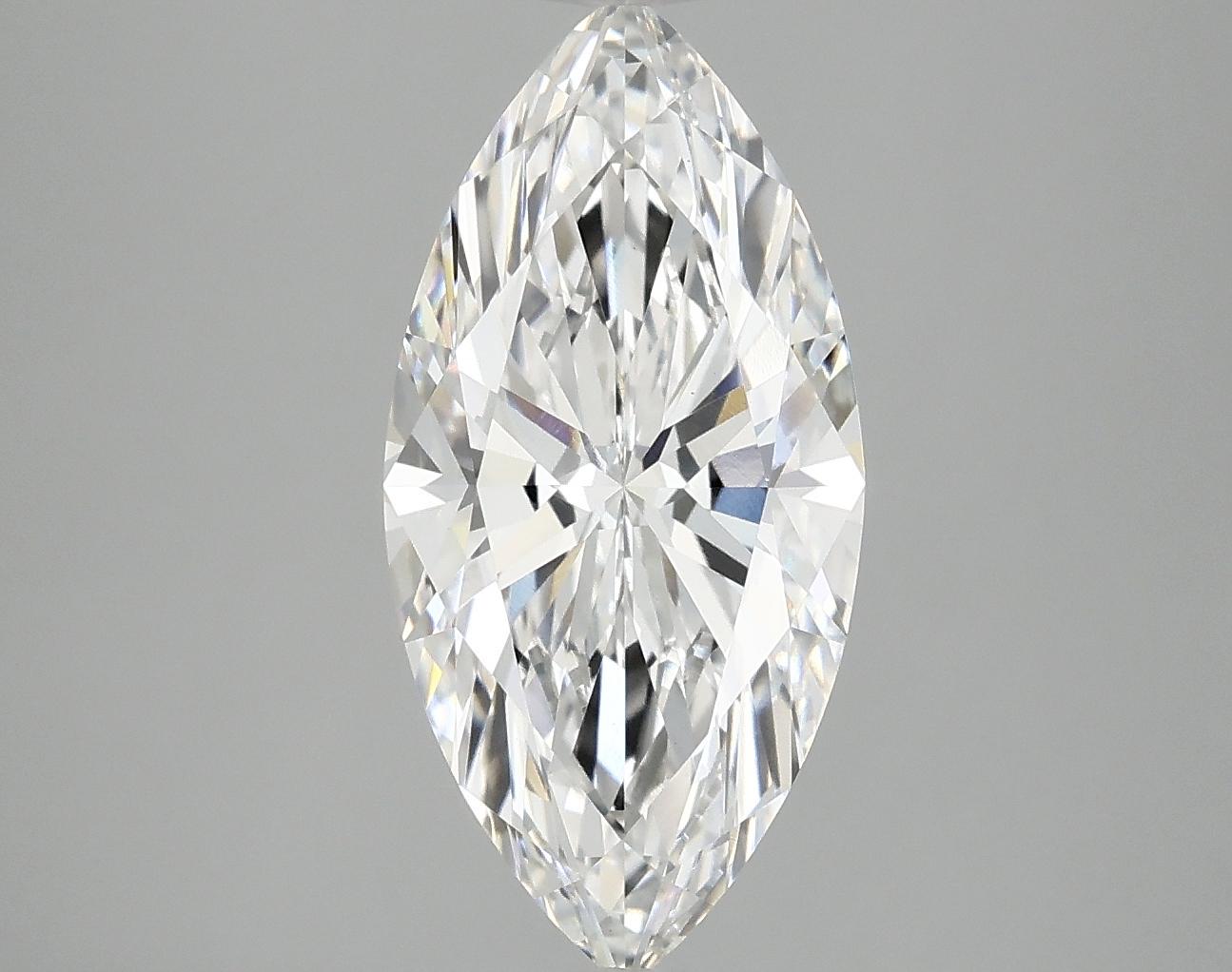 3.02 Carat Marquise Shaped Excellent Cut VS1 IGI Certified Lab Grown Diamond