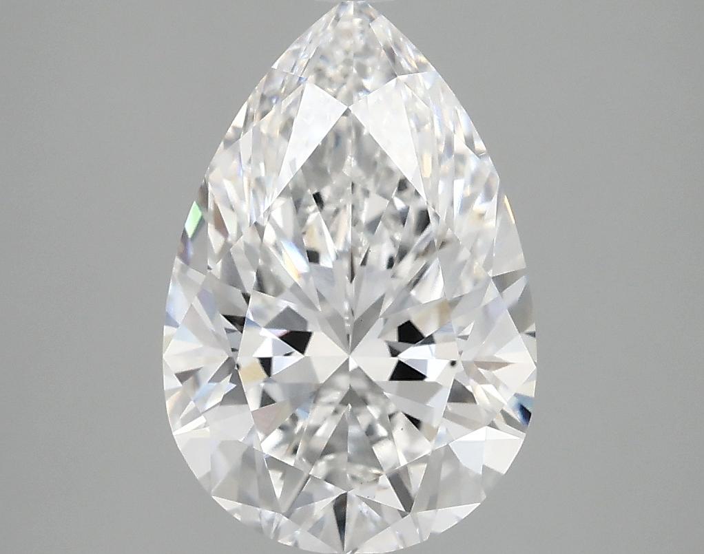 3.07 Carat Pear Shaped Excellent Cut VS1 IGI Certified Lab Grown Diamond