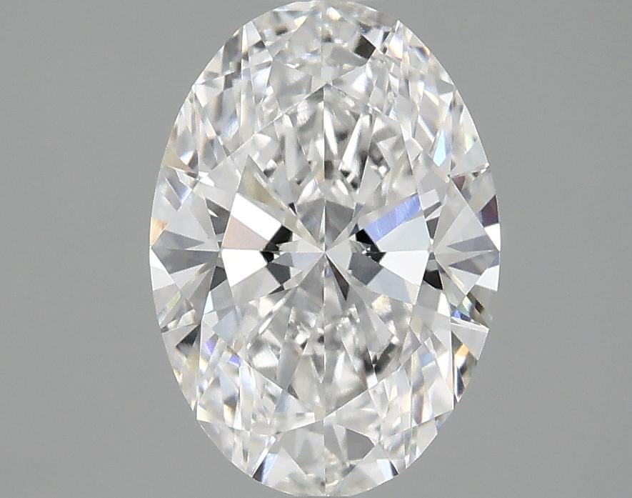 1.5 Carat Oval Shaped Ideal Cut VVS2 IGI Certified Lab Grown Diamond