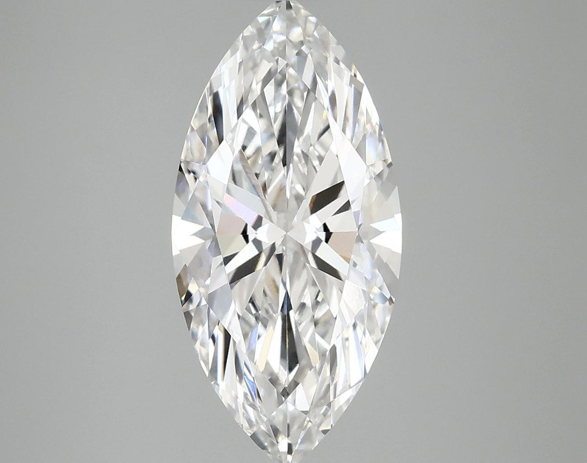 3.04 Carat Marquise Shaped Excellent Cut VS1 IGI Certified Lab Grown Diamond