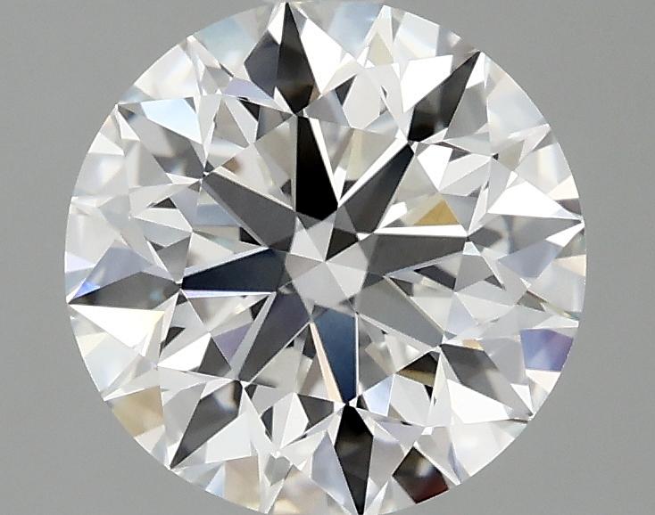 2.57 Carat Round Shaped Excellent Cut VVS2 IGI Certified Lab Grown Diamond