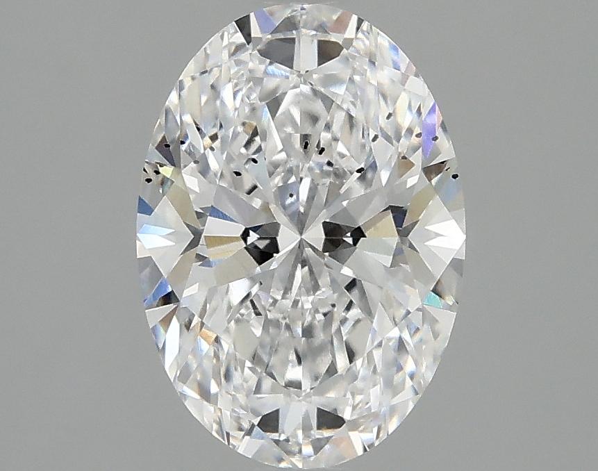 2.03 Carat Oval Shaped Ideal Cut SI1 IGI Certified Lab Grown Diamond