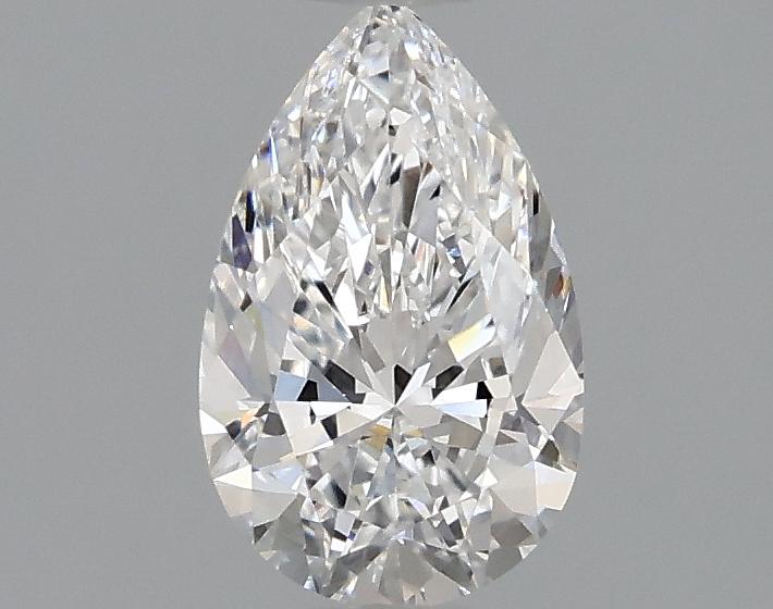 0.96 Carat Pear Shaped Ideal Cut VVS2 IGI Certified Lab Grown Diamond
