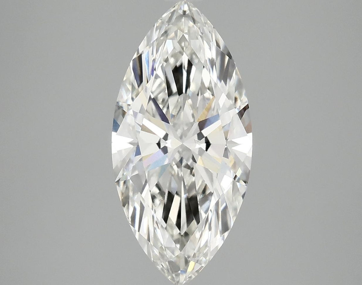 2.57 Carat Marquise Shaped Excellent Cut VS2 IGI Certified Lab Grown Diamond