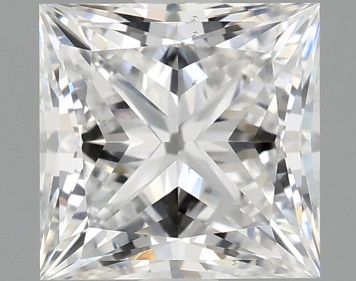 1.55 Carat Princess Shaped Ideal Cut VS2 IGI Certified Lab Grown Diamond