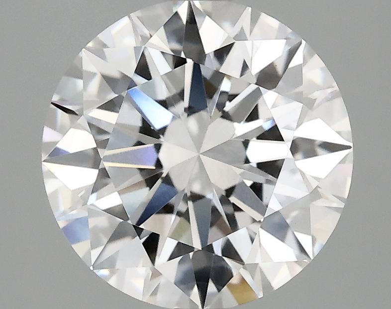 3.08 Carat Round Shaped Ideal Cut VVS2 IGI Certified Lab Grown Diamond