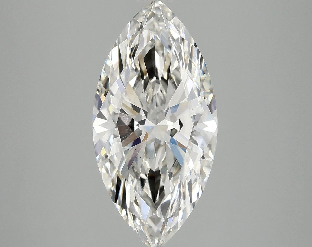 3.09 Carat Marquise Shaped Very Good Cut VS2 IGI Certified Lab Grown Diamond