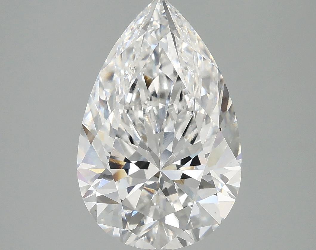 3.08 Carat Pear Shaped Ideal Cut VS1 IGI Certified Lab Grown Diamond