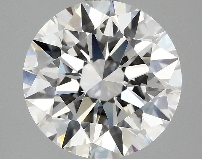 3.08 Carat Round Shaped Ideal Cut VVS2 IGI Certified Lab Grown Diamond