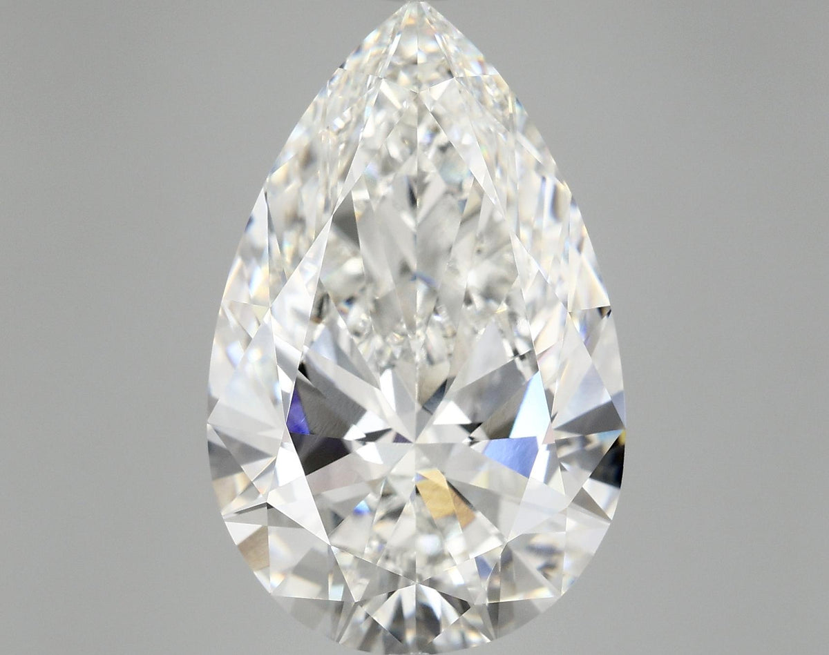 10.0 Carat Pear Shaped Ideal Cut VVS2 IGI Certified Lab Grown Diamond