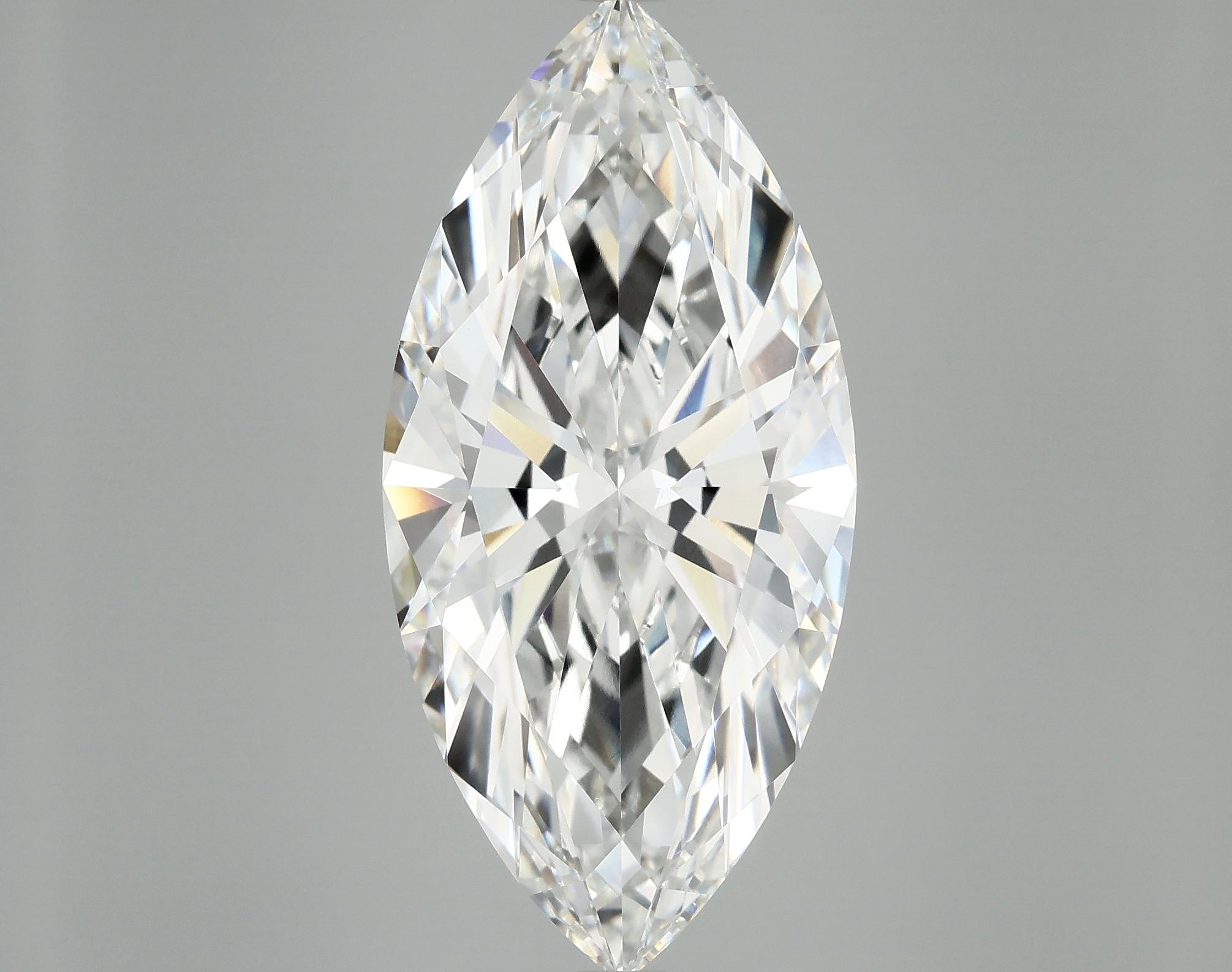 10.1 Carat Marquise Shaped Excellent Cut VVS2 IGI Certified Lab Grown Diamond