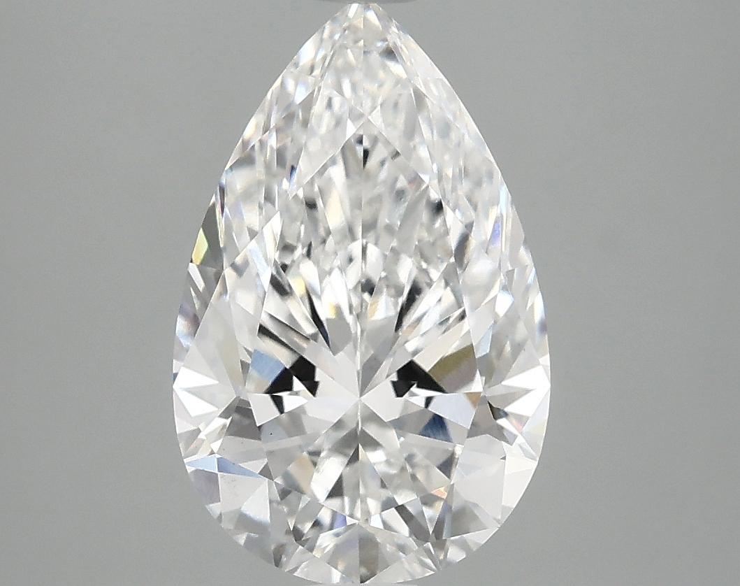 3.08 Carat Pear Shaped Ideal Cut VS1 IGI Certified Lab Grown Diamond