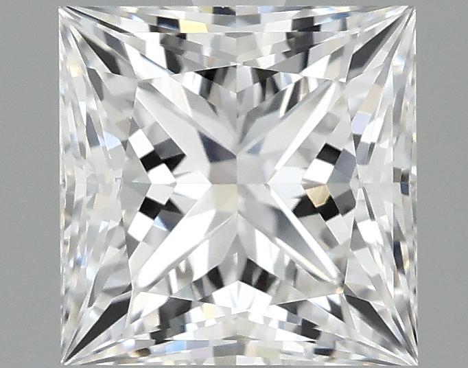 2.07 Carat Princess Shaped Ideal Cut VVS2 IGI Certified Lab Grown Diamond