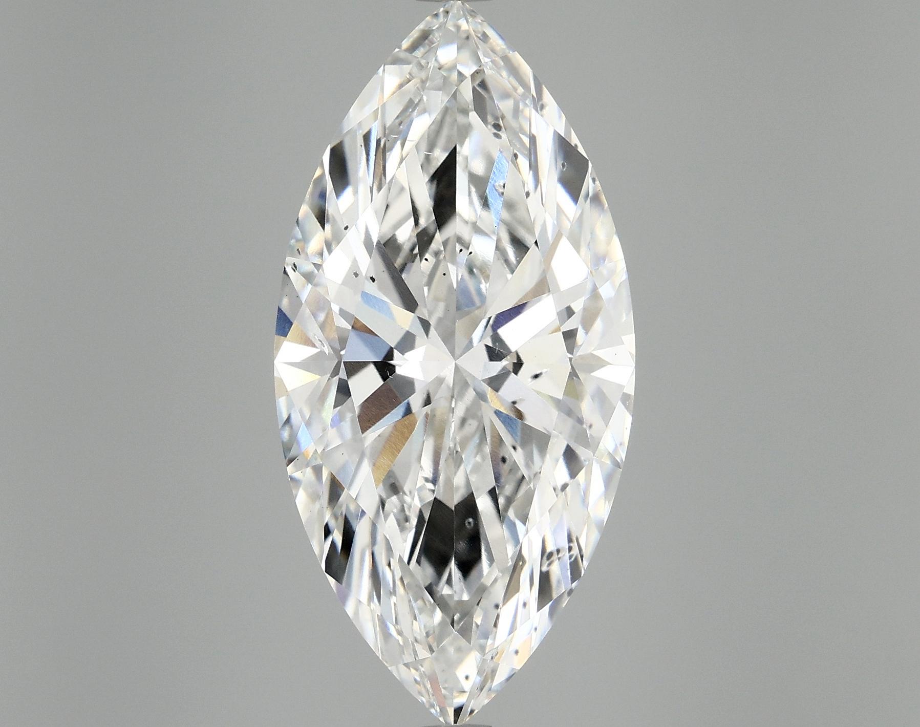 8.14 Carat Marquise Shaped Ideal Cut SI1 IGI Certified Lab Grown Diamond