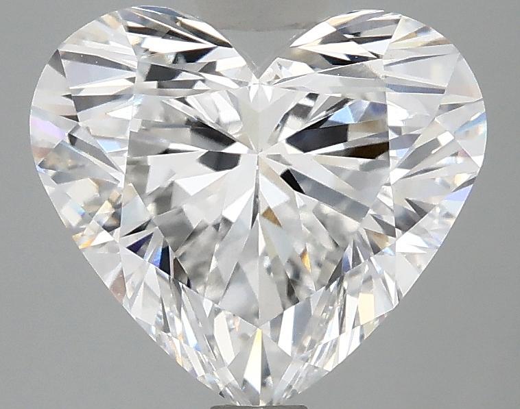 2.96 Carat Heart Shaped Ideal Cut VS1 IGI Certified Lab Grown Diamond