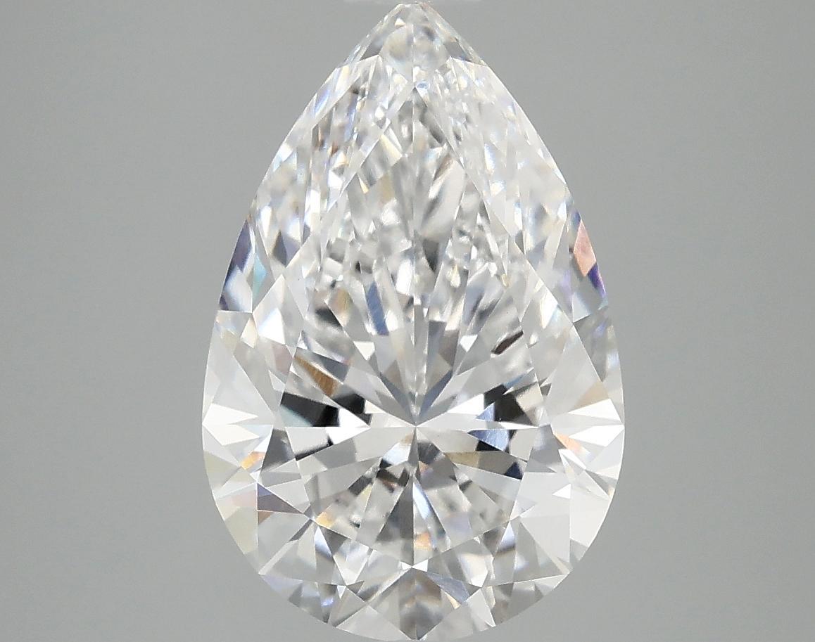 4.06 Carat Pear Shaped Excellent Cut VS1 IGI Certified Lab Grown Diamond