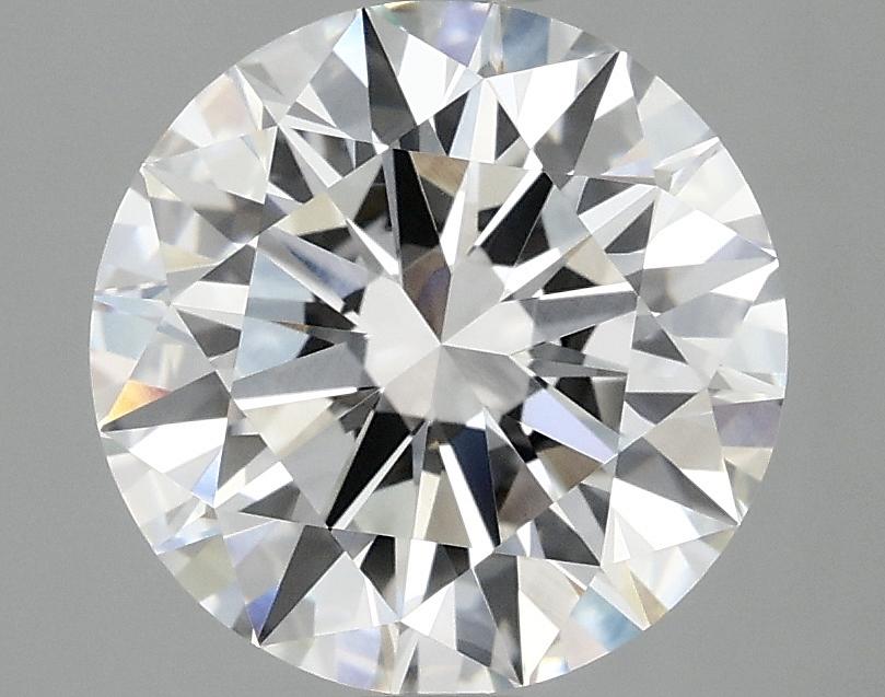 3.04 Carat Round Shaped Ideal Cut VVS2 IGI Certified Lab Grown Diamond
