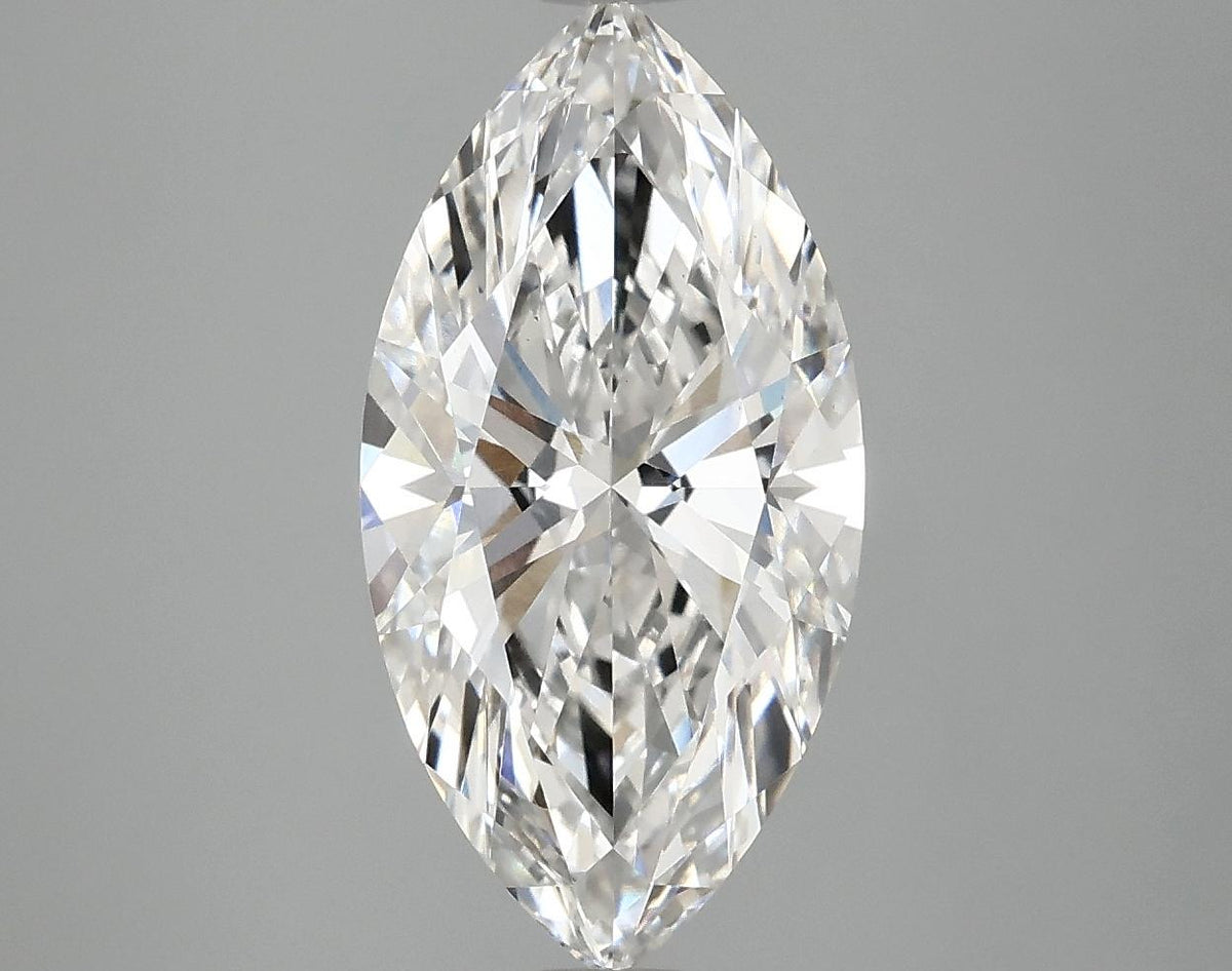3.05 Carat Marquise Shaped Ideal Cut VS1 IGI Certified Lab Grown Diamond