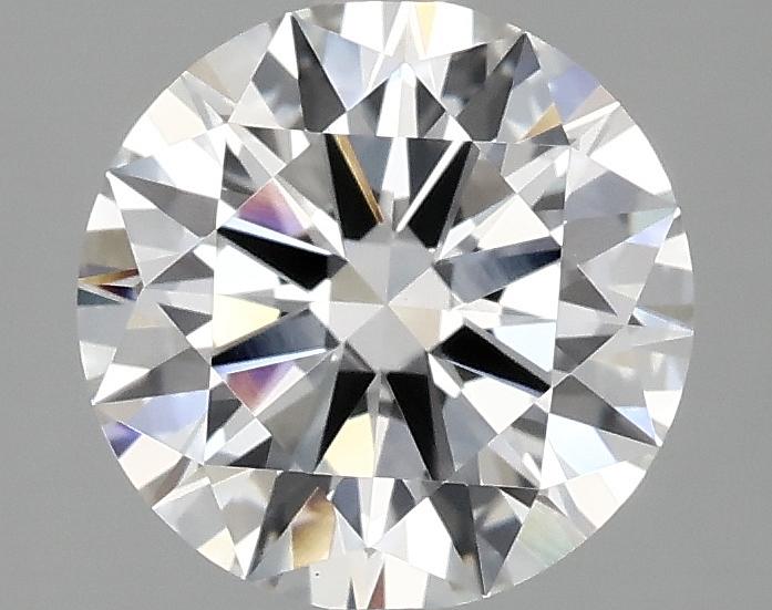 2.07 Carat Round Shaped Ideal Cut VVS2 IGI Certified Lab Grown Diamond