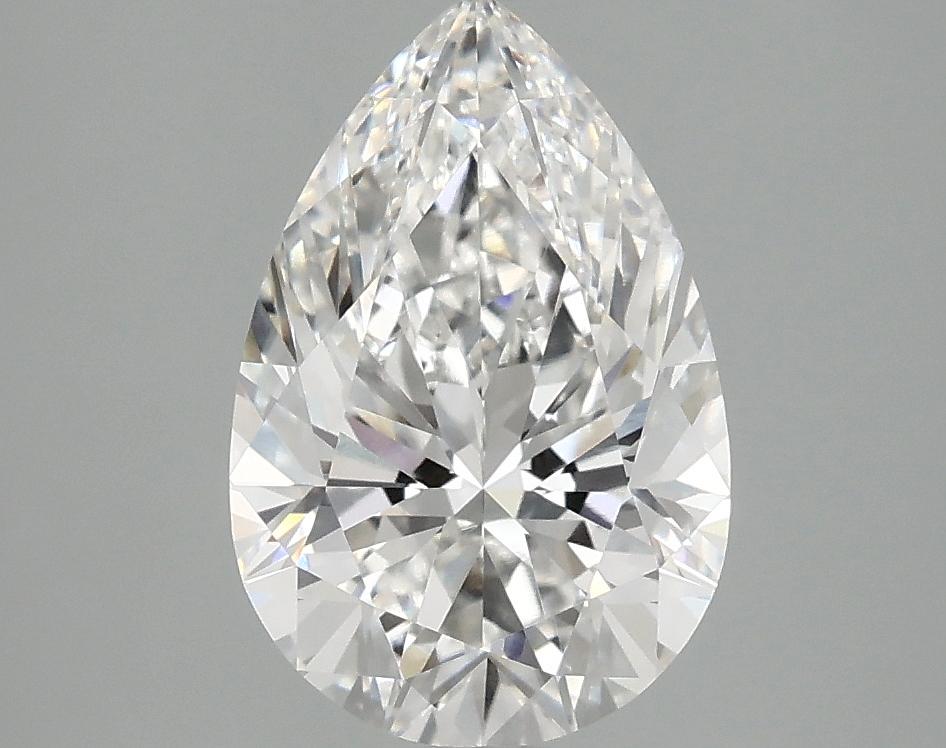 2.51 Carat Pear Shaped Excellent Cut VVS2 IGI Certified Lab Grown Diamond