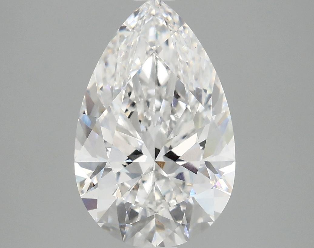 3.08 Carat Pear Shaped Ideal Cut VS1 IGI Certified Lab Grown Diamond
