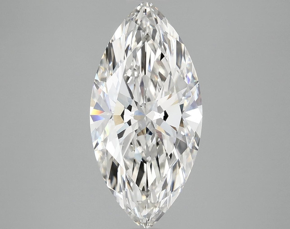 3.04 Carat Marquise Shaped Ideal Cut VVS1 IGI Certified Lab Grown Diamond