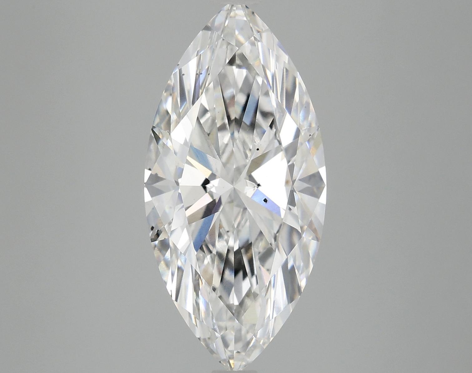 4.72 Carat Marquise Shaped Excellent Cut SI1 IGI Certified Lab Grown Diamond