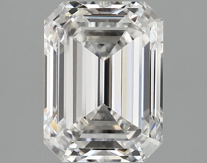 2.1 Carat Emerald Shaped Excellent Cut VVS2 IGI Certified Lab Grown Diamond