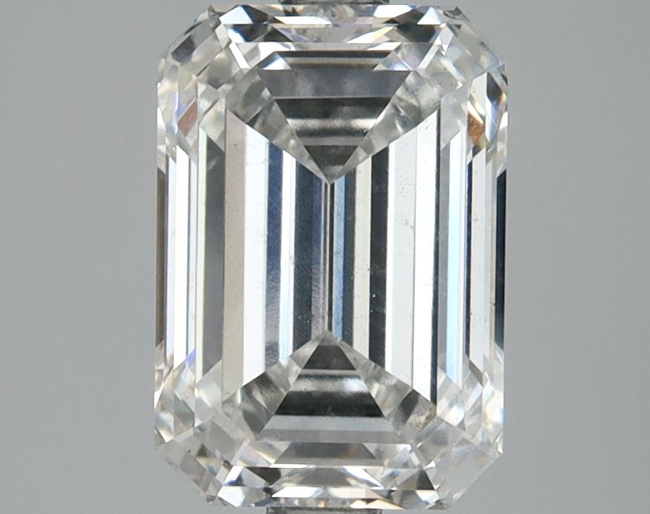3.1 Carat Emerald Shaped Ideal Cut SI1 IGI Certified Lab Grown Diamond