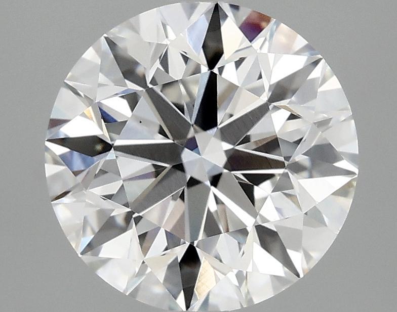 3.05 Carat Round Shaped Excellent Cut VS1 IGI Certified Lab Grown Diamond