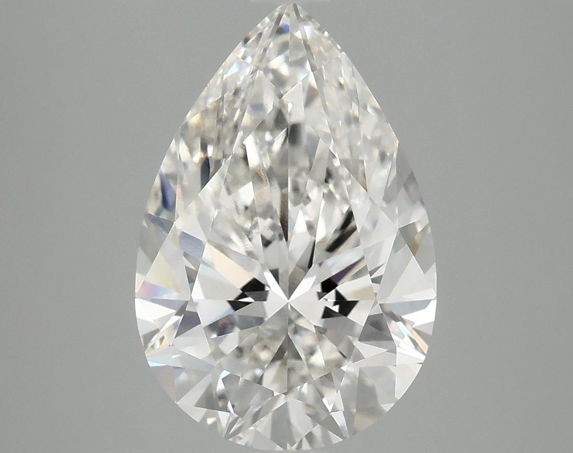 3.89 Carat Pear Shaped Excellent Cut VS1 IGI Certified Lab Grown Diamond