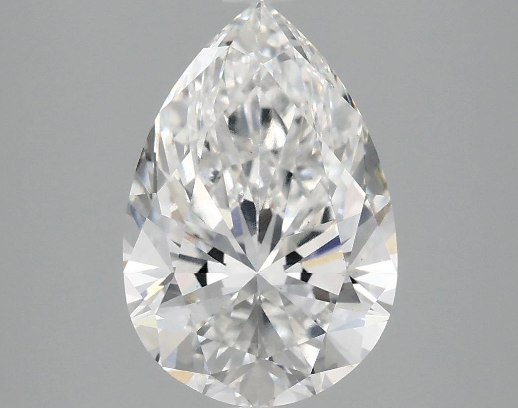 3.09 Carat Pear Shaped Excellent Cut VS1 IGI Certified Lab Grown Diamond