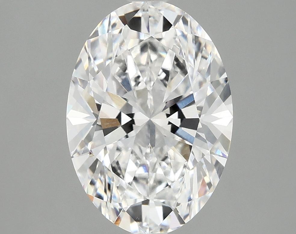 3.08 Carat Oval Shaped Ideal Cut VVS2 IGI Certified Lab Grown Diamond