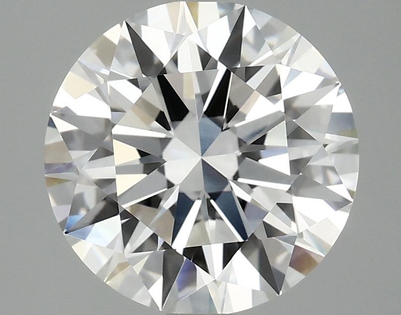 3.05 Carat Round Shaped Ideal Cut VVS2 IGI Certified Lab Grown Diamond