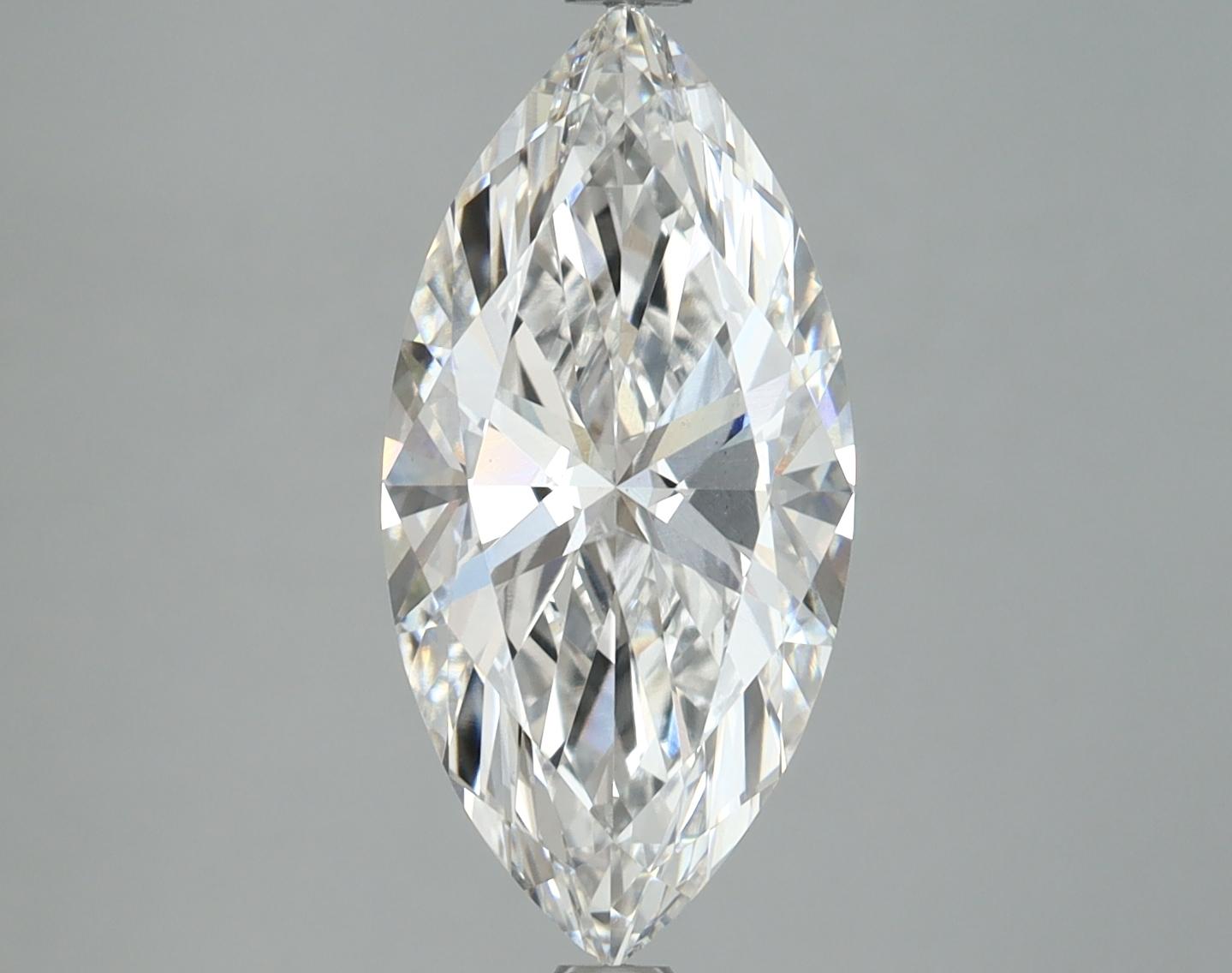 2.97 Carat Marquise Shaped Excellent Cut VS1 IGI Certified Lab Grown Diamond