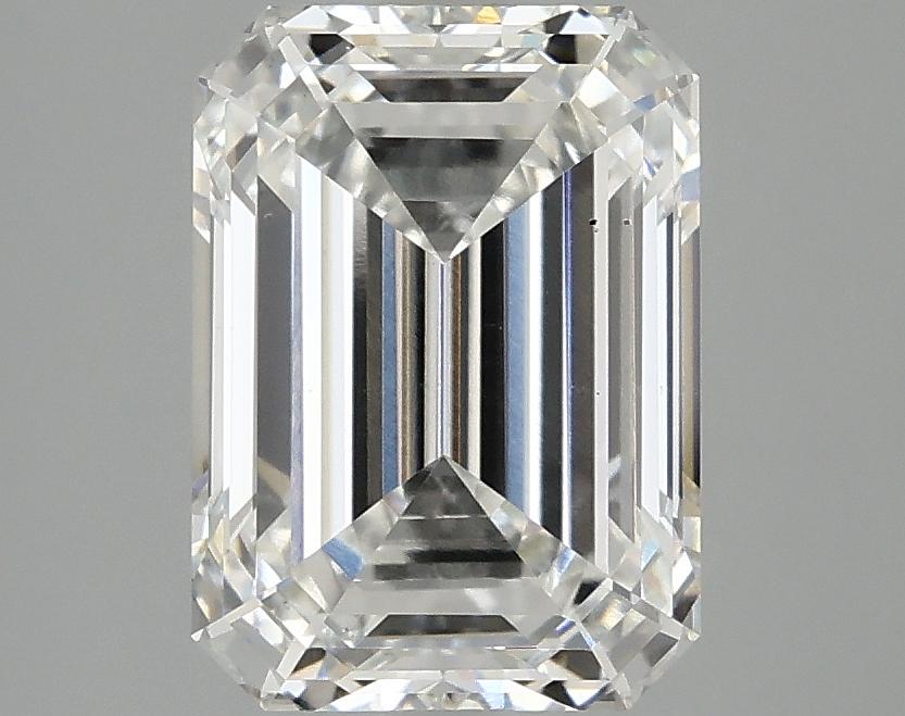 3.09 Carat Emerald Shaped Excellent Cut VS1 IGI Certified Lab Grown Diamond
