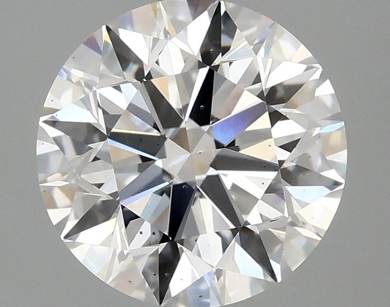 2.5 Carat Round Shaped Excellent Cut SI1 IGI Certified Lab Grown Diamond