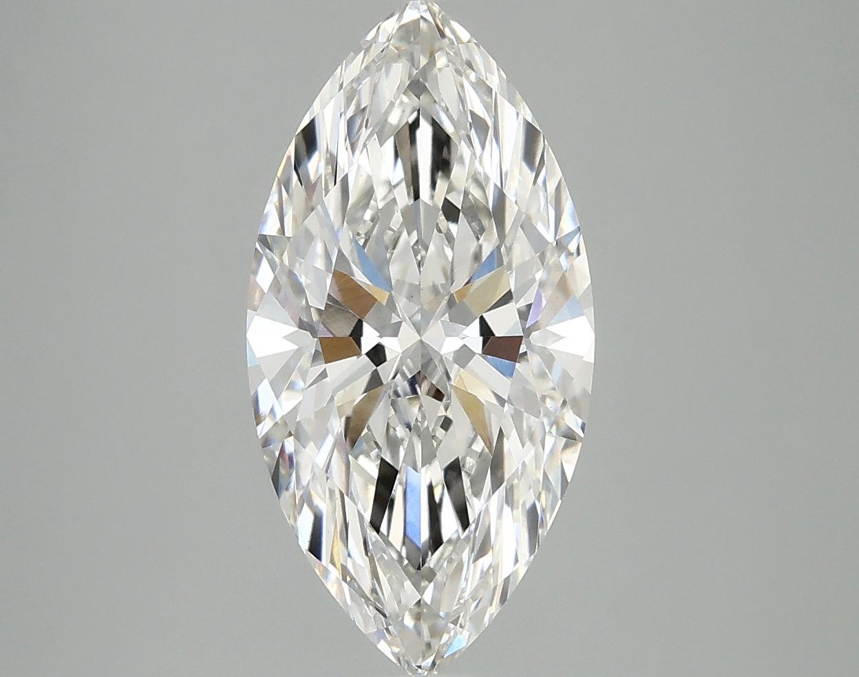 3.06 Carat Marquise Shaped Ideal Cut VS1 IGI Certified Lab Grown Diamond