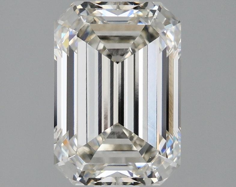 2.06 Carat Emerald Shaped Ideal Cut VVS2 IGI Certified Lab Grown Diamond