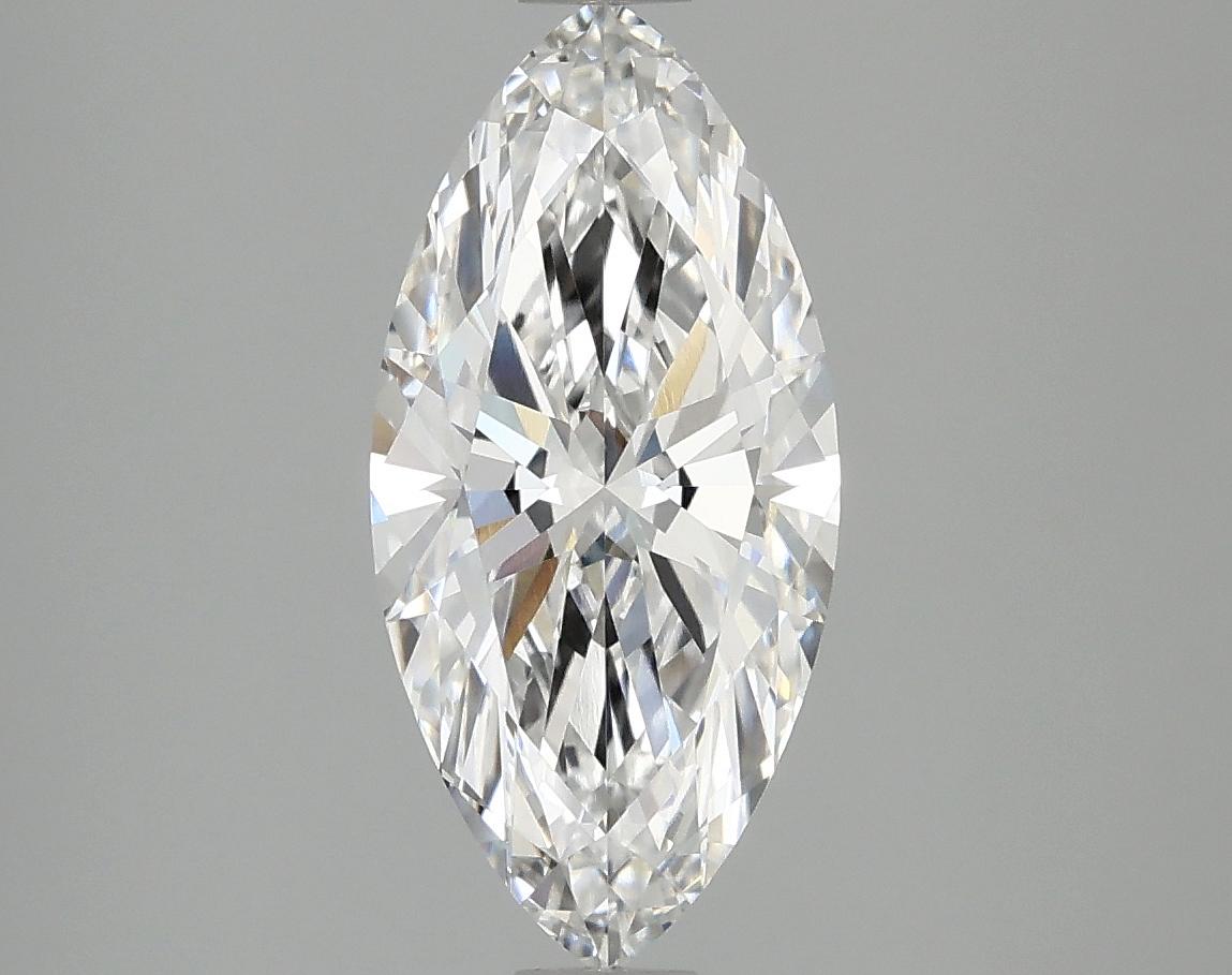 1.97 Carat Marquise Shaped Excellent Cut VVS2 IGI Certified Lab Grown Diamond