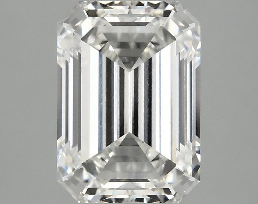 3.08 Carat Emerald Shaped Ideal Cut VS2 IGI Certified Lab Grown Diamond