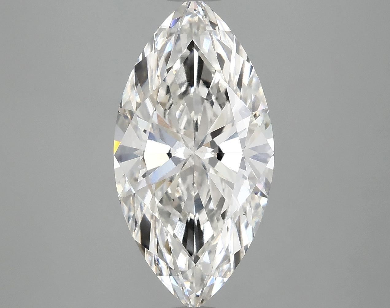 3.02 Carat Marquise Shaped Ideal Cut VS1 IGI Certified Lab Grown Diamond