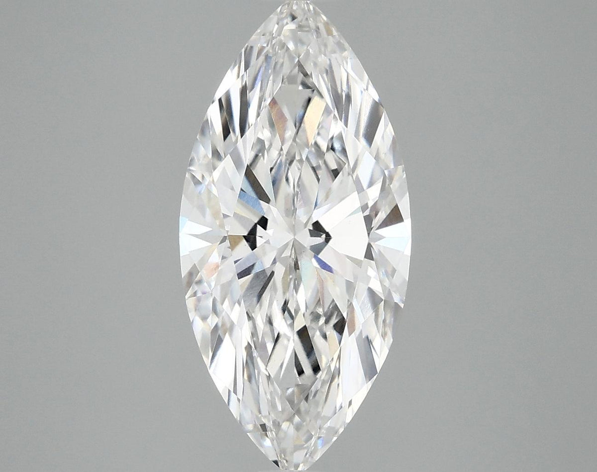 3.08 Carat Marquise Shaped Excellent Cut VS1 IGI Certified Lab Grown Diamond