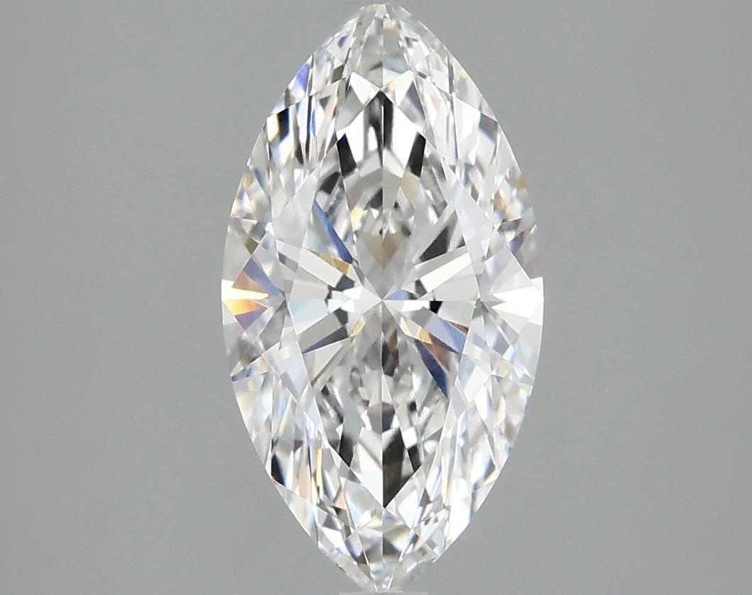 2.08 Carat Marquise Shaped Excellent Cut VVS2 IGI Certified Lab Grown Diamond