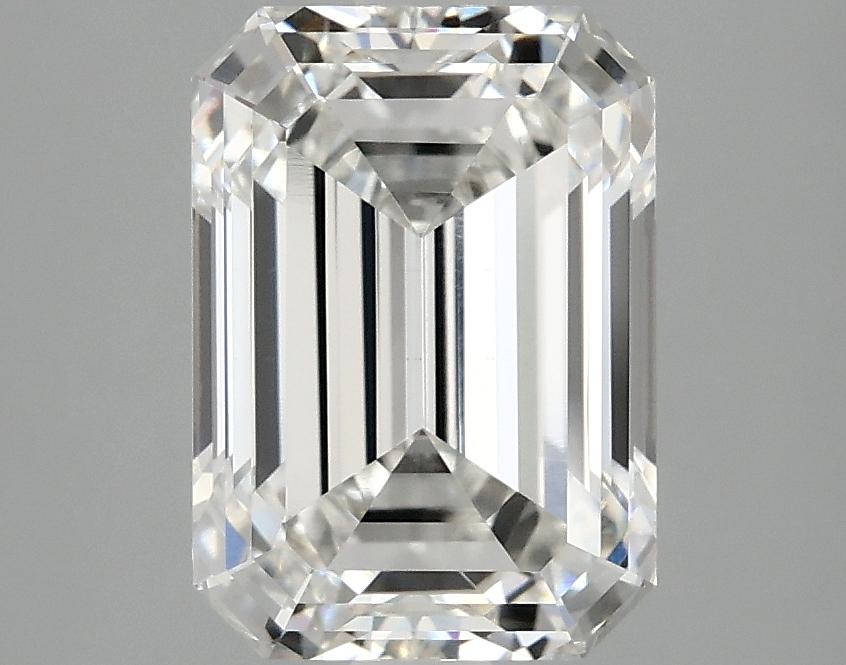 3.09 Carat Emerald Shaped Ideal Cut VS1 IGI Certified Lab Grown Diamond