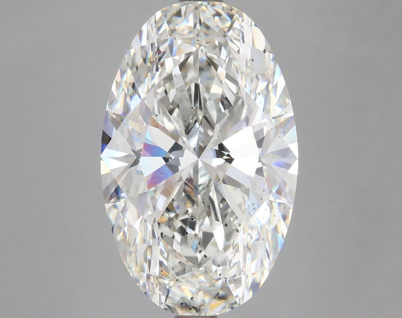 6.18 Carat Oval Shaped Excellent Cut SI1 IGI Certified Lab Grown Diamond