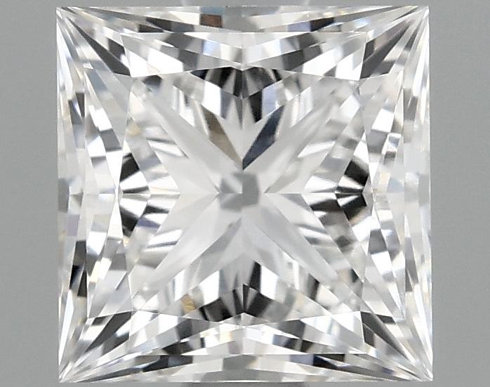 1.04 Carat Princess Shaped Ideal Cut VVS2 IGI Certified Lab Grown Diamond