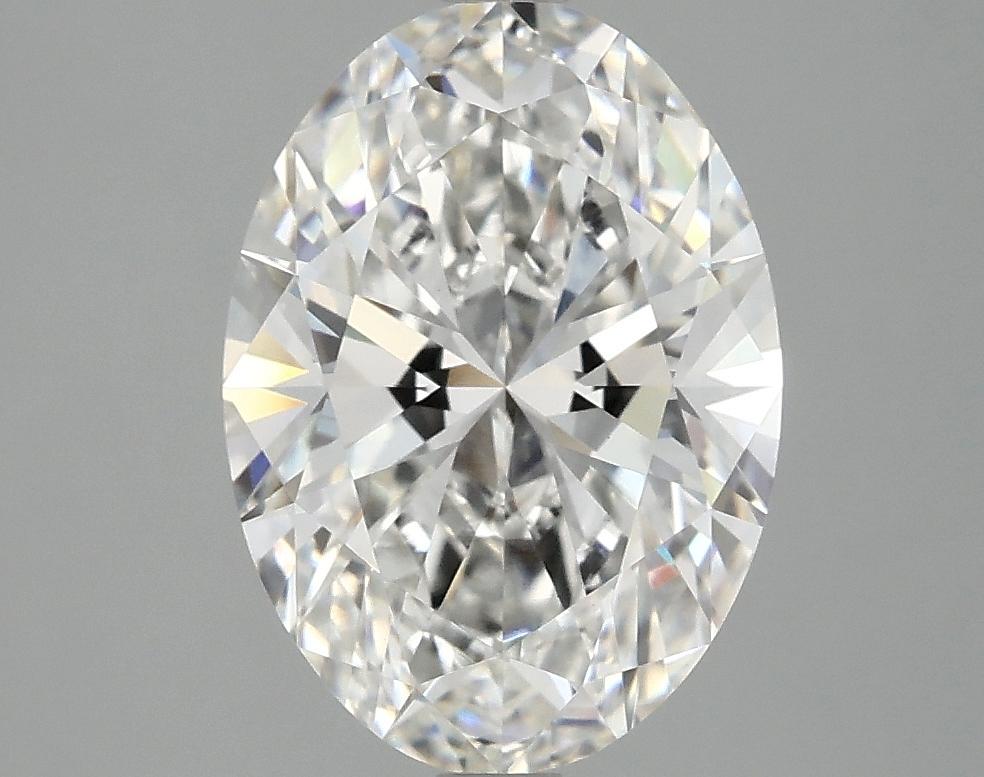 3.09 Carat Oval Shaped Ideal Cut VVS2 IGI Certified Lab Grown Diamond