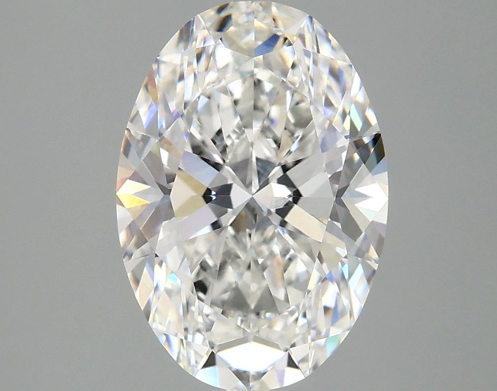 3.08 Carat Oval Shaped Ideal Cut VVS2 IGI Certified Lab Grown Diamond