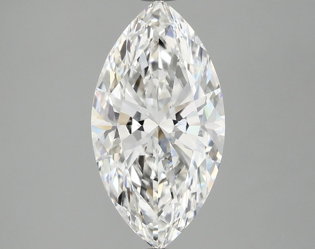 3.08 Carat Marquise Shaped Excellent Cut VVS2 IGI Certified Lab Grown Diamond